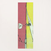 Vintages Comic Yogamatte (Rückseite)