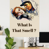 Vintages Comickinema Poster (Heimbüro)