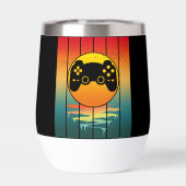 Vintages Computerspiel für Sunset Gamer (Rückseite)