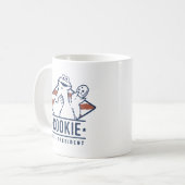 Vintages Cookie-Monster für den Präsidenten Kaffeetasse (Vorderseite Links)