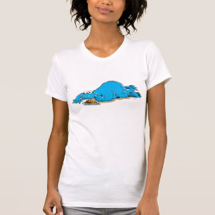 Vintages Cookie Monster Plate T-Shirt