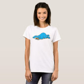 Vintages Cookie Monster Plate T-Shirt (Vorne ganz)