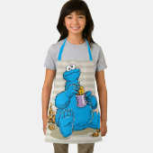 Vintages Cookie-Monster Schürze (Insitu)
