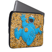 Vintages Cookie-Monster und Cookies Laptopschutzhülle (Vorne Rechts)