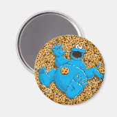 Vintages Cookie-Monster und Cookies Magnet (Vorderseite/Rückseite)