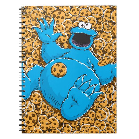 Vintages Cookie-Monster und Cookies Notizblock (Vorderseite)