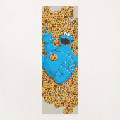 Vintages Cookie-Monster und Cookies Yogamatte (Vorderseite)