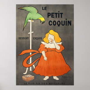 Vintages Cookie-Werbeplakat Poster