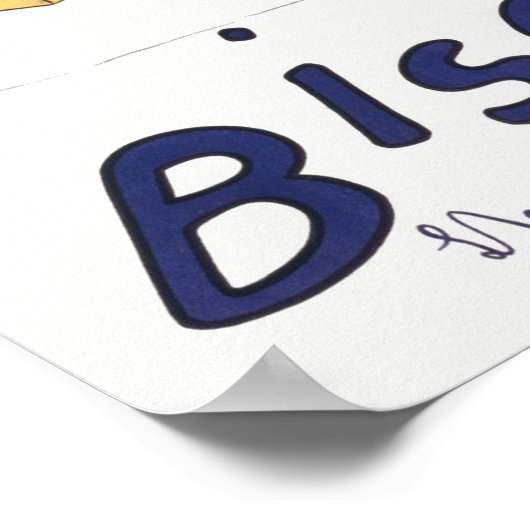 Vintages Cookie-Werbeplakat Poster (Ecke)