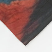 Vintages cooles Auto aus dem Jahr 1974 Fleecedecke (Ecke)