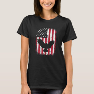 Vintages Cooles Owl Animal Retro US-amerikanische T-Shirt