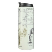 "Vintages Cornish Life" Thermosbecher (Nach rechts gedreht)