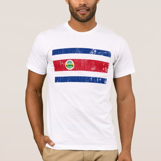 Vintages Costa Rica T-Shirt (Vorderseite)