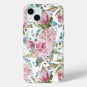 Vintages Country Chic Rosa Aquamarin Lavendel Case-Mate iPhone Hülle