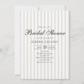 Vintages Country Club Strip-Brautparty Einladung (Vorderseite)