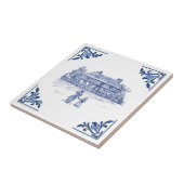 Vintages Country House Zuhause Delft Blue & White Fliese (Seite)