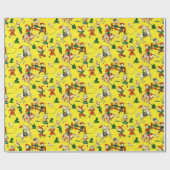 Vintages Cowboy-u. Geschenkpapier (Flach)