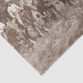 Vintages Cowboys-Tissue Paper Seidenpapier (Detail)