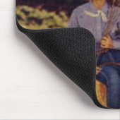 Vintages Cowgirl Mousepad (Ecke)