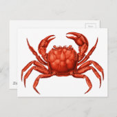 Vintages Craps-Design Postkarte (Vorne/Hinten)