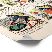 Vintages Creepy Father Flog Poster (Ecke)