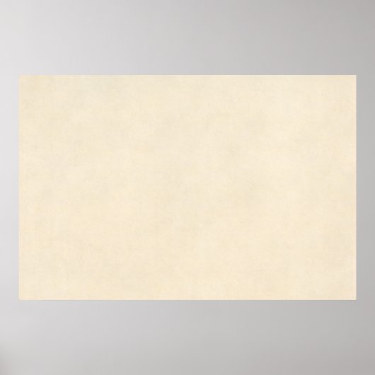 Vintages Cremapapier Antiquitätenpapier Poster (Vorne)