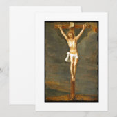 Vintages Crucifixierbild (Vorne/Hinten)