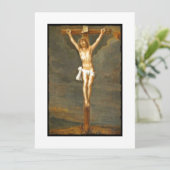 Vintages Crucifixierbild (Stehend Vorderseite)
