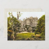 Vintages Culzean Castle Schottland Postkarte (Vorne/Hinten)