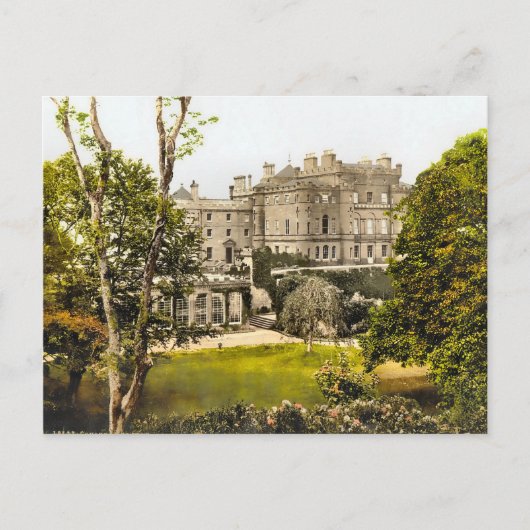 Vintages Culzean Castle Schottland Postkarte (Vorderseite)