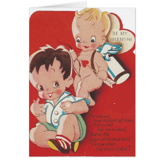 Vintages Cupid Valentine Copy (Vorne)