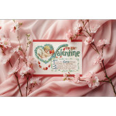 Vintages Cupid Valentine Postkarte