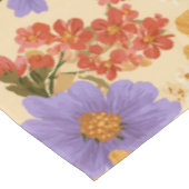 Vintages Daisy Floral Muster (2) Tischdecke (Schrägansicht)