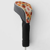 Vintages Daisy-Muster Golf Headcover (angewinkelt)