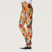 Vintages Daisy-Muster Leggings (Links)