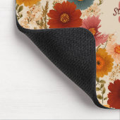 Vintages Daisy-Muster Mousepad (Ecke)