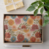 Vintages Daisy-Muster Seidenpapier (Geschenk)