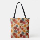 Vintages Daisy-Muster Tasche (Rückseite)