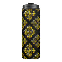 Vintages Damask-Muster