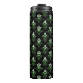 Vintages Damask-Muster Thermosbecher