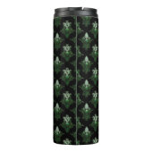 Vintages Damask-Muster Thermosbecher (Rückseite)