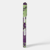 Vintages Damaskusmuster mit Monogramm Case-Mate iPhone Hülle (Rückseite / Rechts)