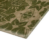 Vintages Damastmuster der Kunst Schneidebrett (Ecke)