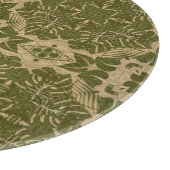 Vintages Damastmuster der Kunst Schneidebrett (Ecke)