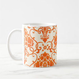 Vintages Dämpferelement, nahtlos. Elegant Kaffeetasse