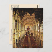 Vintages Dänemark, Fredricksburg, Burgkapelle Postkarte (Vorne/Hinten)