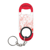 ‚Vintages Dänemark‘ Mini Flaschenöffner (Vorderseite)