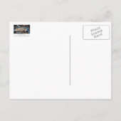 Vintages Dashboard Postkarte (Rückseite)