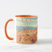 Vintages Death Valley California Wüste Tasse (Links)