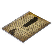 Vintages Definieren von Crow Notizblock (Linke Seite)